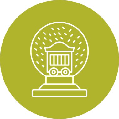 Vektör illüstrasyonu, simge ögesi biçimi