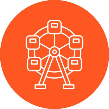 Vektör illüstrasyonu, simge ögesi biçimi