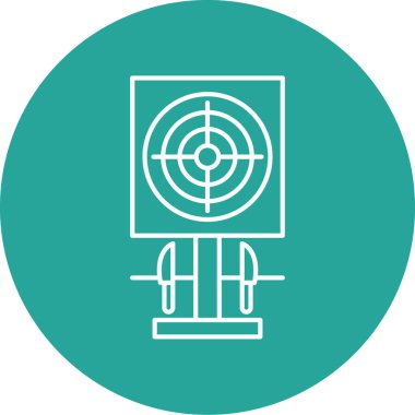 Vektör illüstrasyonu, simge ögesi biçimi