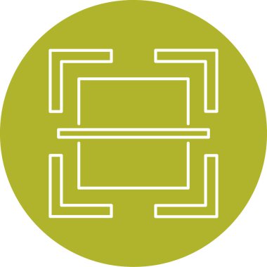 seo modern simgesinin vektör illüstrasyonu