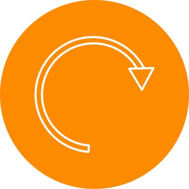 ok simgesinin vektör illüstrasyonu