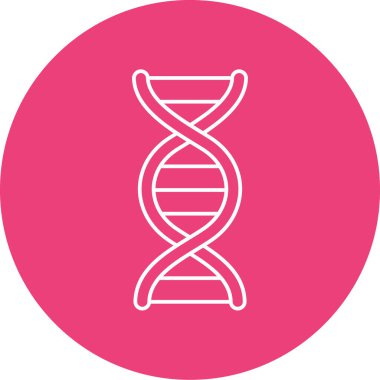 DNA simgesi vektör illüstrasyonu