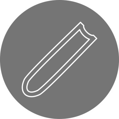 Kalem. Web simgesi basit illüstrasyon