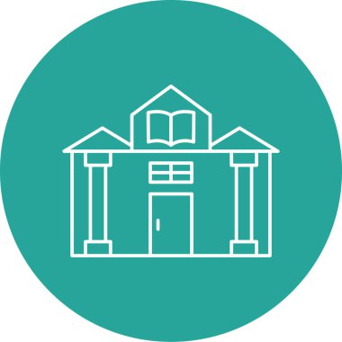 Modern eğitim ikonunun vektör illüstrasyonu