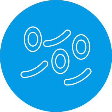 Mutlu bir yüzün vektör çizimi