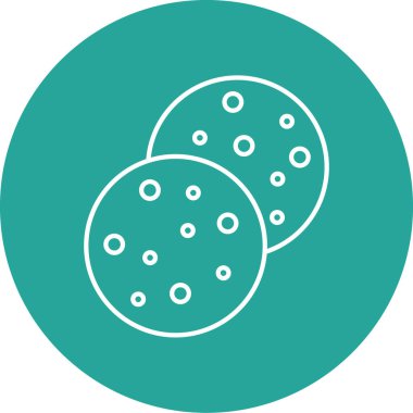 Gıda simgesinin vektör illüstrasyonu