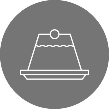 kek simgesi illüstrasyon vektörü