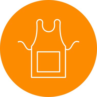 giysi simgesinin vektör illüstrasyonu