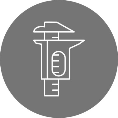 Modern b 'nin vektör illüstrasyonu eksik simgesi