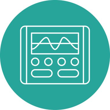 Modern b 'nin vektör illüstrasyonu eksik simgesi