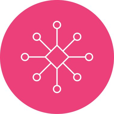 seo modern simgesinin vektör illüstrasyonu