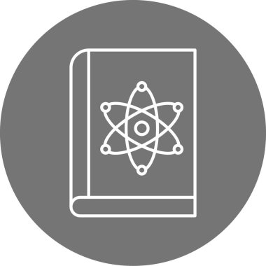 Bilim ve teknoloji ikonunun vektör illüstrasyonu