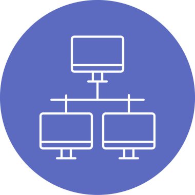 bilgisayar simgesi vektör illüstrasyonu 