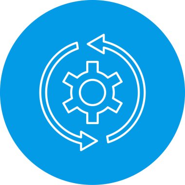 seo modern simgesinin vektör illüstrasyonu