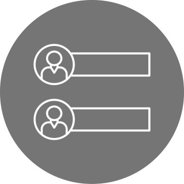 kullanıcı simgesi, vektör basit illüstrasyon