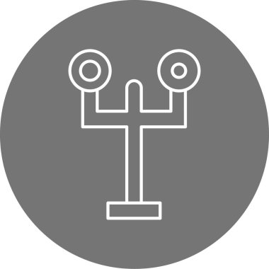 Modern b 'nin vektör illüstrasyonu eksik simgesi