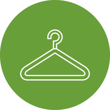 Askı simgesinin vektör illüstrasyonu