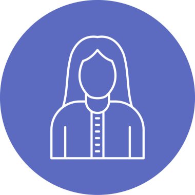 avatar simgesi vektör illüstrasyonu