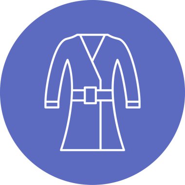 giysi simgesinin vektör illüstrasyonu