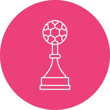 kupa simgesi vektör illüstrasyonu