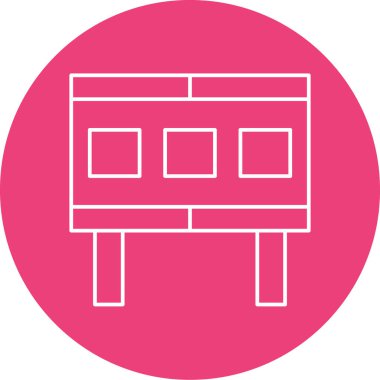 Modern b 'nin vektör illüstrasyonu eksik simgesi