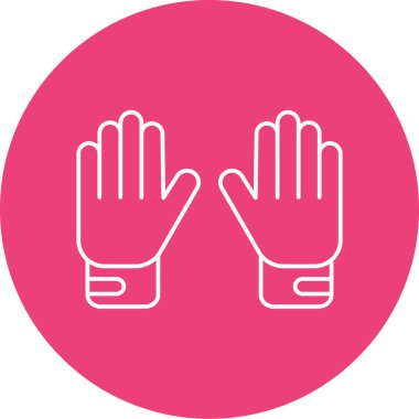 ellerin vektör simgesi