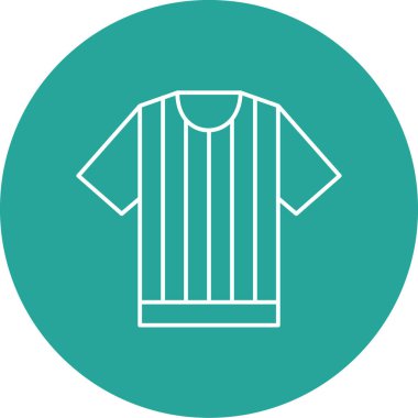 Tişört ikonu. vektör illüstrasyonu