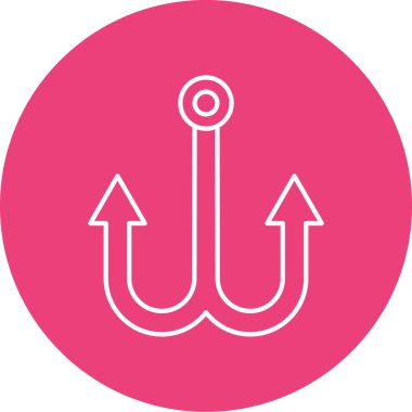 çapa simgesinin vektör illüstrasyonu