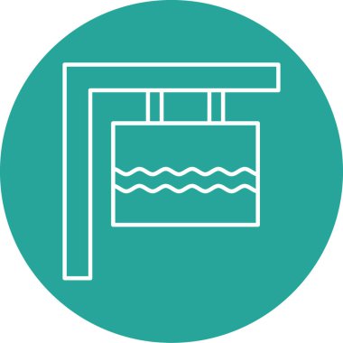 Vektör illüstrasyonu, simge ögesi arkaplanı