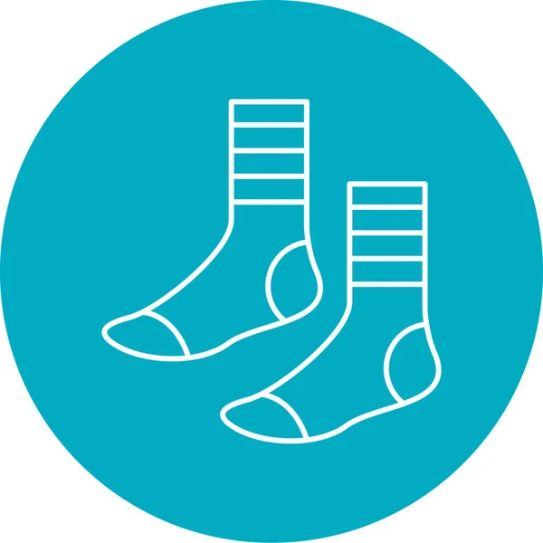 Vector Illustration Beautiful Boot Icon — Image vectorielle