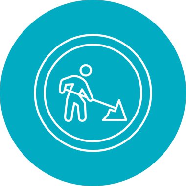 yol simge vektör çizim