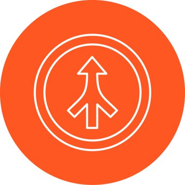 ok simgesinin vektör illüstrasyonu