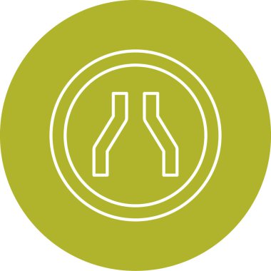  Kişisel ve ticari kullanım için yol işareti resimleme simgesi