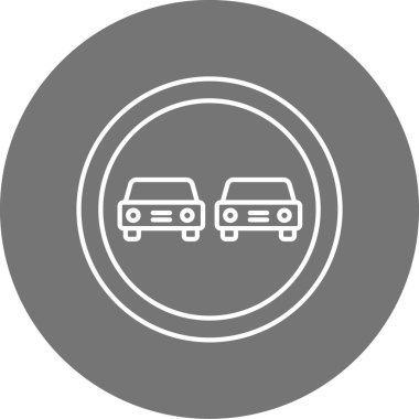 araba simgesi vektör illüstrasyonu