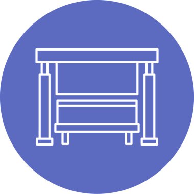 Vektör illüstrasyonu, simge ögesi arkaplanı