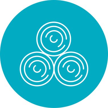 Vektör illüstrasyonu, simge ögesi arkaplanı