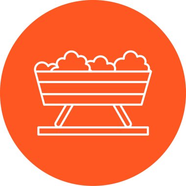 Vektör illüstrasyonu, simge ögesi arkaplanı