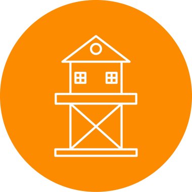 Yapı simgesinin vektör illüstrasyonu