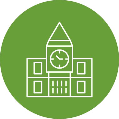 Yapı simgesinin vektör illüstrasyonu