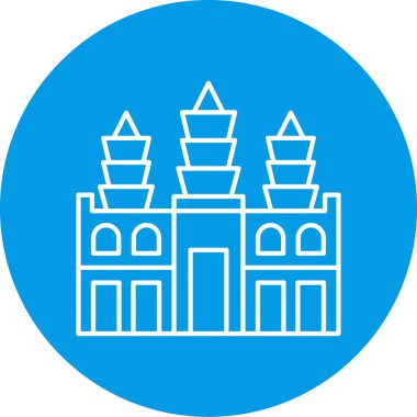 Yapı simgesinin vektör illüstrasyonu