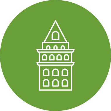 Yapı simgesinin vektör illüstrasyonu