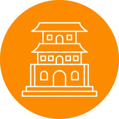 Yapı simgesinin vektör illüstrasyonu