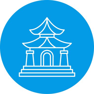 Yapı simgesinin vektör illüstrasyonu