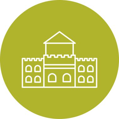 Yapı simgesinin vektör illüstrasyonu