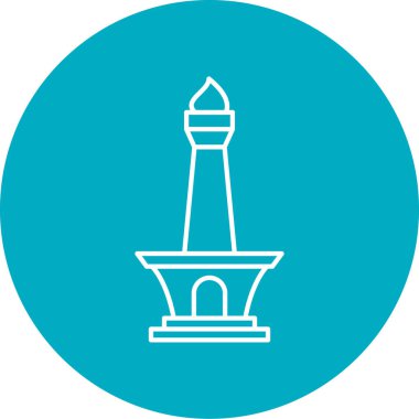 Yapı simgesinin vektör illüstrasyonu