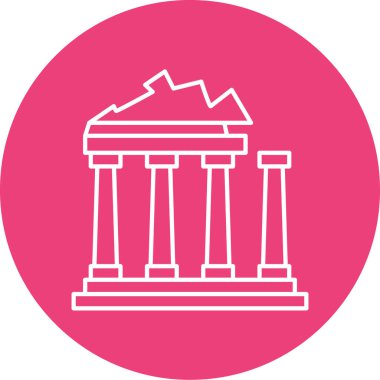 Yapı simgesinin vektör illüstrasyonu