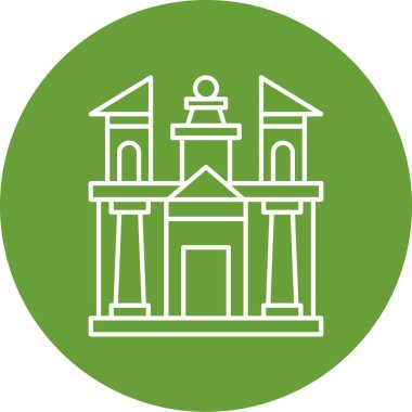 Yapı simgesinin vektör illüstrasyonu