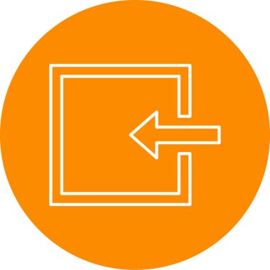 ok simgesinin vektör illüstrasyonu