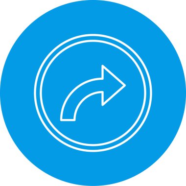 ok simgesinin vektör illüstrasyonu