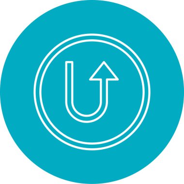 ok simgesinin vektör illüstrasyonu